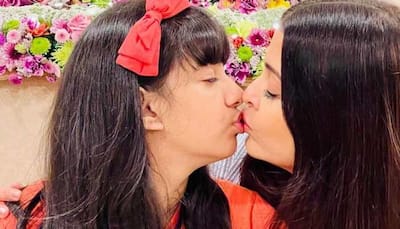 Aishwarya Rai kisses daughter Aaradhya Bachchan on her birthday, their pic goes viral!