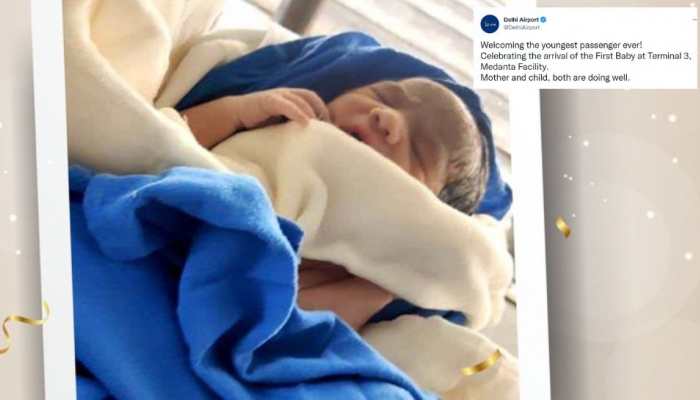 &#039;Welcoming youngest passenger ever...&#039;, says Delhi Airport after woman delivers baby pre-flight