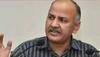 manish sisodia protest
