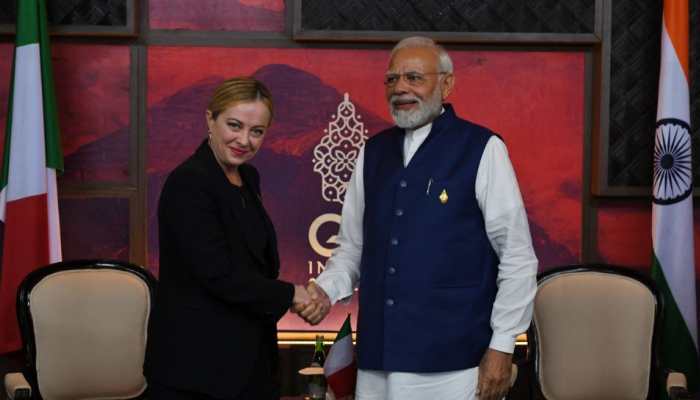 G20 Summit: PM Modi holds bilateral talks with Italian counterpart Giorgia Meloni