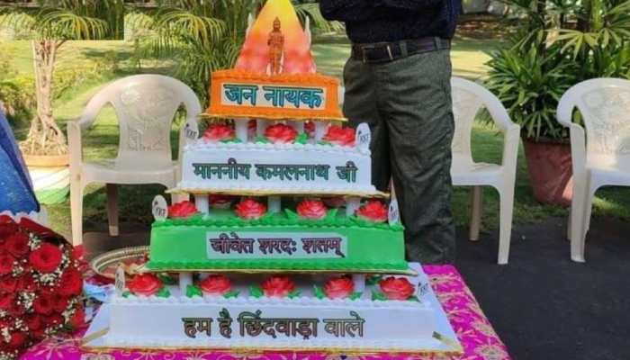 Congress chief Kamal Nath temple-shaped cake sparks CONTROVERSY - Here's why