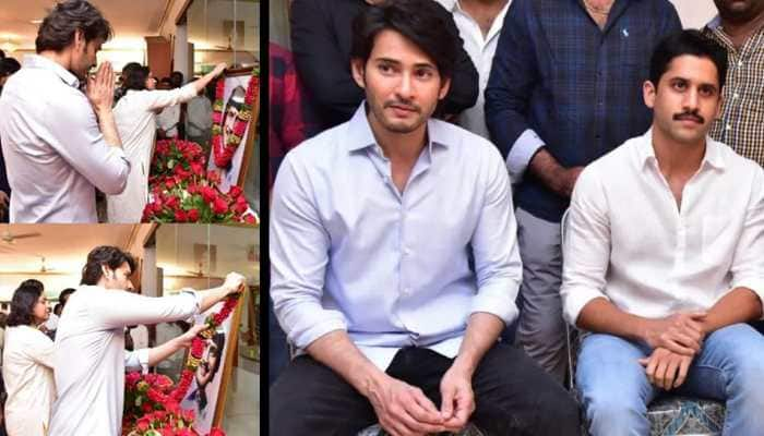 Mahesh Babu inconsolable at father Krishna&#039;s last rites, breaks down as Allu Arjun, Naga Chaitanya, Prabhas stand by his side - PICS