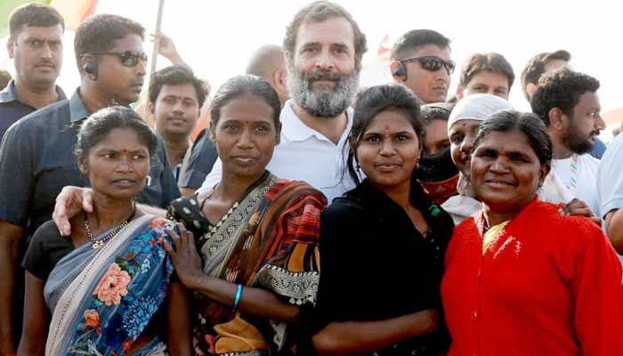 To Mark Indira Gandhis Birth Anniversary Only Women To Walk With Rahul Gandhi In Bharat Jodo