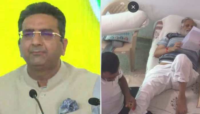 Satyendar Jain&#039;s massage video inside Tihar jail: BJP-AAP at loggerheads