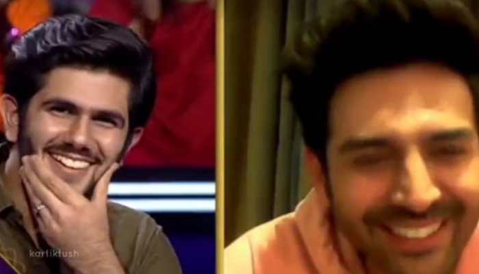 Amitabh Bachchan asks Kartik Aaryan&#039;s lookalike &#039;Unki female following bohot...&#039;-Watch