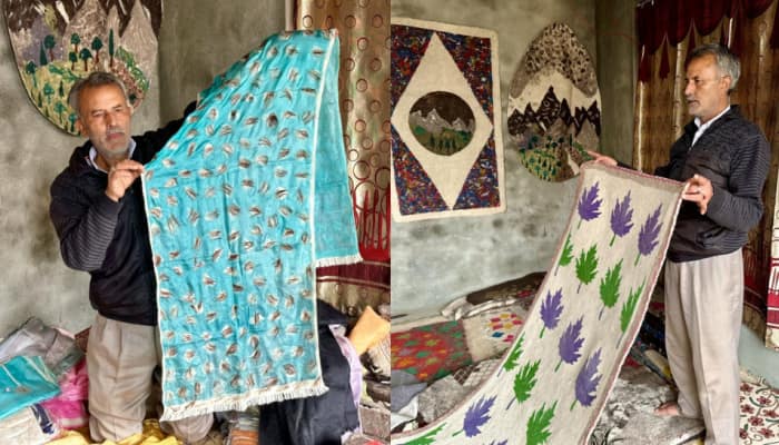 Meet this Kashmiri’s craftsman, making traditional ‘Namda’ with a new twist