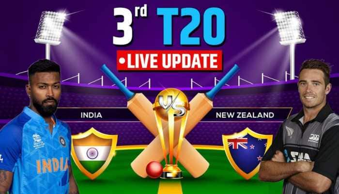 LIVE Updates | IND VS NZ, 3rd T20 LIVE Cricket Score: IND win series