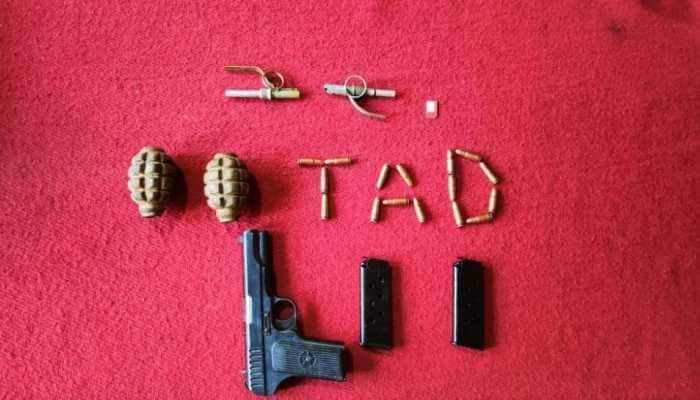 J&amp;k Police recover arms, ammunition in Kupwara, accused escaped