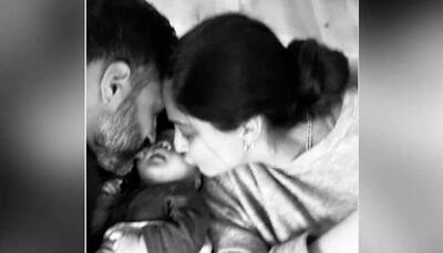 Sonam Kapoor and Anand Ahuja kiss their baby boy Vayu Kapoor Ahuja, share his FIRST clear pic!
