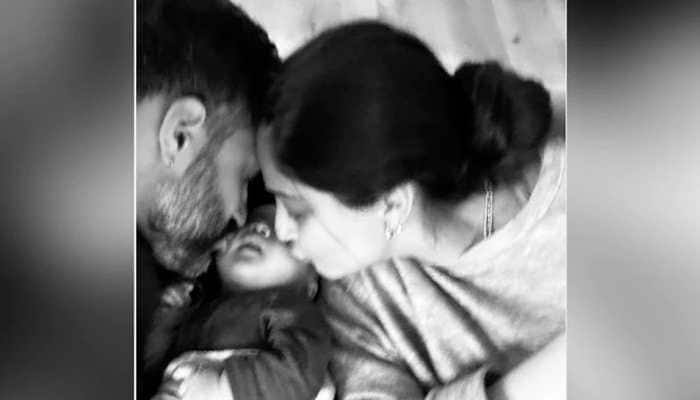 Sonam Kapoor and Anand Ahuja kiss their baby boy Vayu Kapoor Ahuja, share his FIRST clear pic!