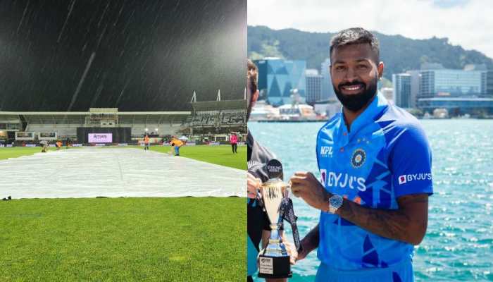 Hardik Pandya's blistering knock helps India end 3rd T20 in tie as per DLS method, Team India claim series 1-0