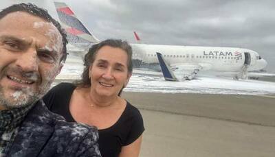 Couple’s viral selfie after surviving plane crash leaves internet divided- Here’s WHY