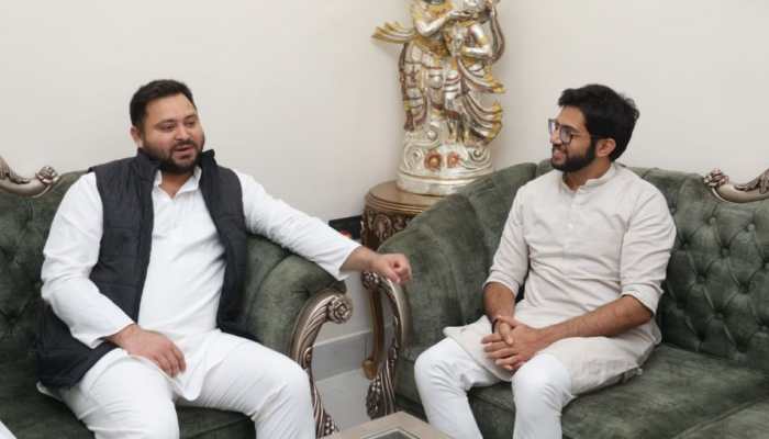 &#039;This friendship will continue&#039;: Aaditya Thackeray after meeting Tejashwi Yadav in Patna 