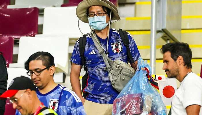 FIFA World Cup 2022: Japan fans cleaning up Qatar stadium after Germany clash win hearts, Check reactions here