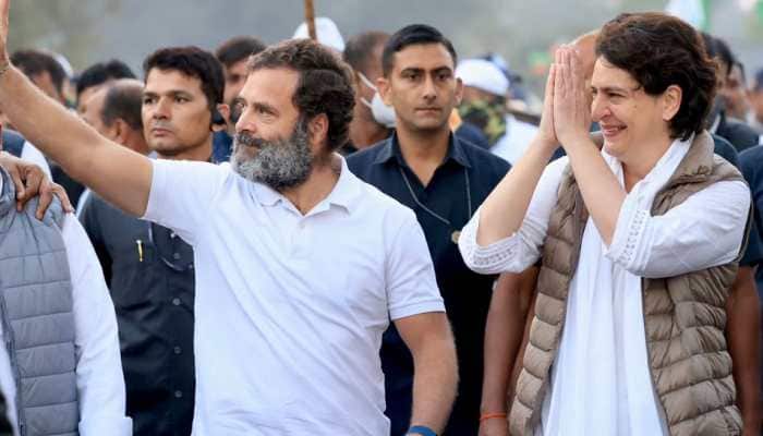&#039;Steps are STRONGER when...&#039;: In a big boost to Rahul Gandhi, sister Priyanka joins Bharat Jodo Yatra for first time