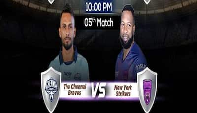 Chennai Braves vs New York Strikers Abu Dhabi T10 League 2022 Match No. 5 Preview, LIVE Streaming details: When and where to watch CB vs NY T10 match online and on TV?