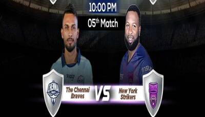 Chennai Braves vs New York Strikers Abu Dhabi T10 League 2022 Match No. 5 Preview, LIVE Streaming details: When and where to watch CB vs NY T10 match online and on TV?