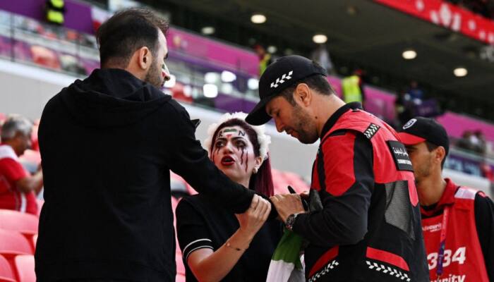 FIFA World Cup 2022: Pro-government crowd harass protestors ahead of Iran vs Wales match 
