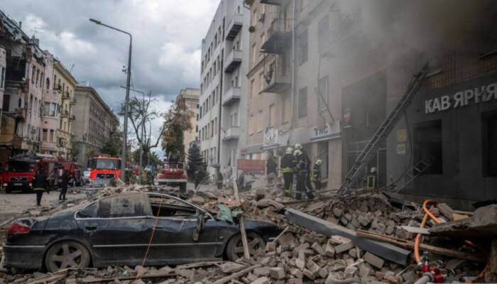 ‘It hurts so much, I’m going to die’: Citizens express HORROR as Russia rains missiles on recaptured Ukrainian city