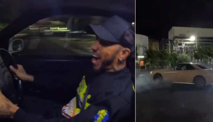 Formula 1 champion Lewis Hamilton DRIFTING Nissan Skyline R-34 GTR on streets of Japan: Watch video