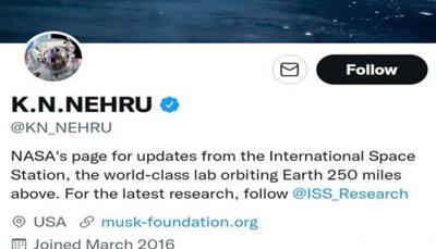 DMK leader KN Nehru's Twitter account hacked, turns into NASA page