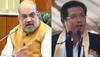 Assam-Meghalaya border dispute: Protesters burn effigies of Amit Shah, CM Conrad Sangma in Shillong 