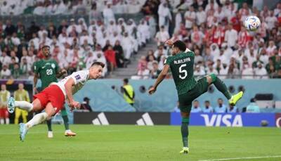 Robert Lewandowski scores his first World Cup goal as Poland defeat Saudi Arabia 2-0