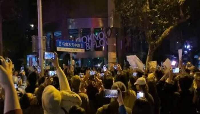 Anti-Covid protests erupt in China after deadly fire in Xinjiang
