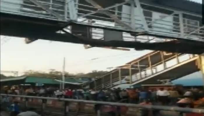 Slab of foot overbridge collapses in Maha's Chandrapur, several injured