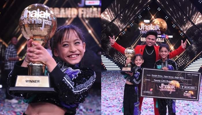 8-year-old Gunjan Sinha wins 'Jhalak Dikhhla Jaa 10' trophy!