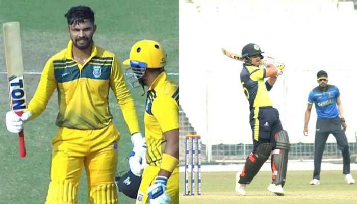 Vijay Hazare Trophy 2022: Ruturaj Gaikwad slams double ton, Riyan Parag smacks 174 to set up Maharashtra-Assam semifinal clash