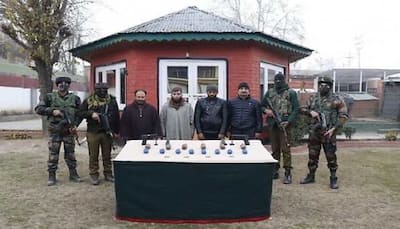 Ansar-ul-gazatul-hind terror module busted in Jammu and Kashmir; arms, ammunition seized