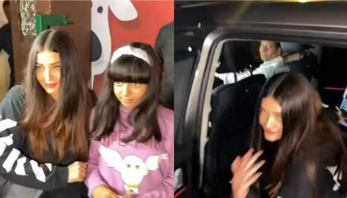 ICYMI: Aishwarya Rai gives hilarious reply when paps ask her to pose with daughter Aaradhya, says, ‘Arre waah, direction!’- Watch