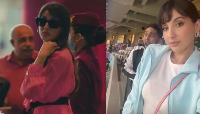 Nora Fatehi arrives in style at FIFA World Cup in Qatar ahead of her performance at fan festival- Watch 