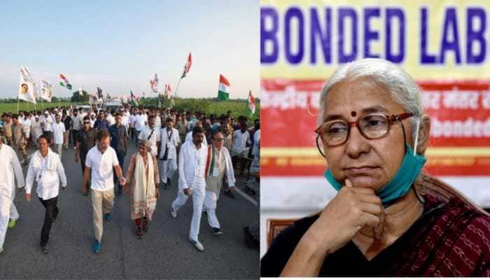 BJP attacks Congress after Medha Patkar participates in Rahul Gandhi-led Bharat Jodo Yatra