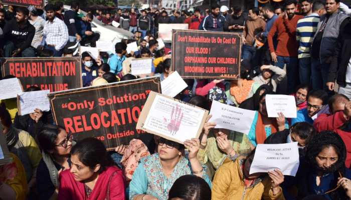 BJP urges J&amp;K admin to release salaries of Kashmiri Pandits working in the valley amid protests