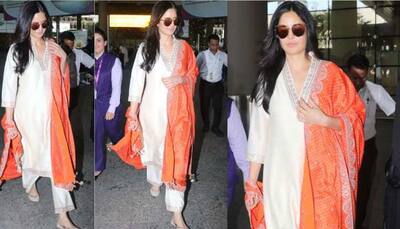 Katrina Kaif sparks pregnancy rumours in desi look, fans smitten by her beauty in Indian wear- Watch
