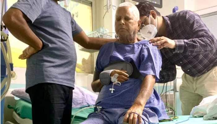 Lalu Yadav, in Singapore for kidney transplant, blames BJP's 'vendetta' behind poor health