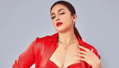 Huma Qureshi looks breathtakingly gorgeous in bold red gown at 'Monica O My Darling' success bash, check it out