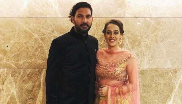 Former India batter Yuvraj Singh and Bollywood star Hazel Keech celebrated their 6th wedding anniversary on Wednesday (November 30). The couple have one son together, Orion, born earlier this year. (Source: Instagram)