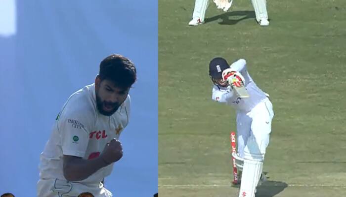 PAK's Haris Rauf bowls a JAFFA to clean up Zak Crawley for 1st Test wicket - WATCH