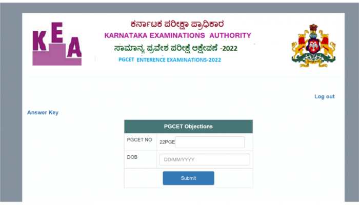 Karnataka PGCET 2022 Answer Key RELEASED at kea.kar.nic.in, raise objections till Dec 4- Direct link to download here
