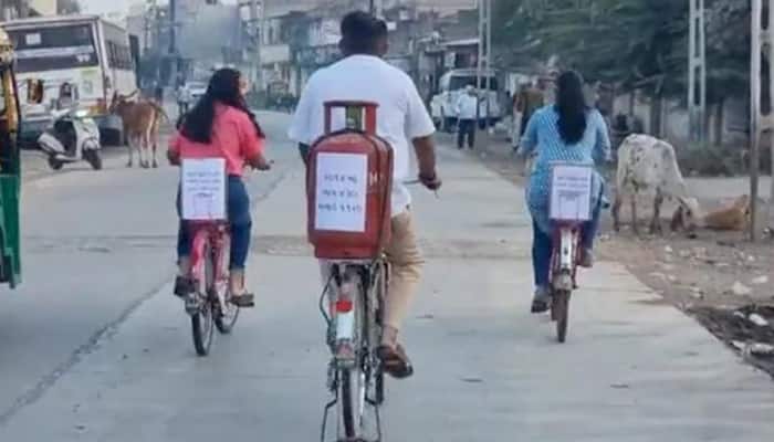 Gujarat Polls 2022: From gas cylinders to band-baaja, here&#039;s what voters took to polling booth in Phase 1 voting