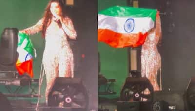 Nora Fatehi TROLLED for waving Indian flag at FIFA fan fest, netizens say, ‘She is holding Tiranga in the wrong way’- Watch 
