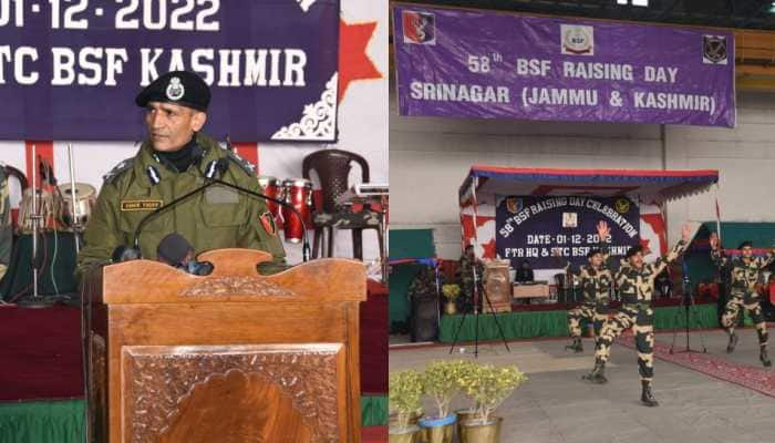 &#039;BSF using Hi-tech gadgets to counter drone smuggling of arms, narcotics from across LOC&#039;: IG BSF on 58th Raising Day