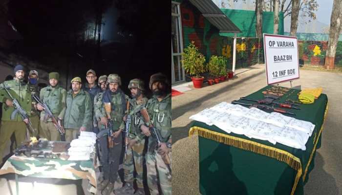 J&amp;K: Infiltration bid foiled along LOC in Uri, arms and contraband recovered