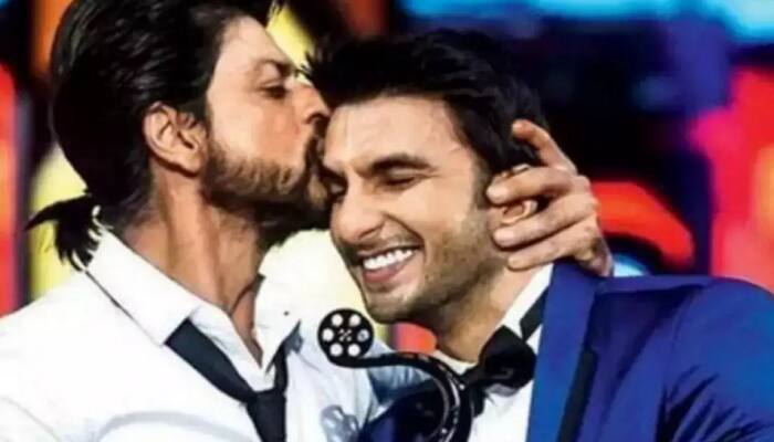 'We all became actors because of him...,' Ranveer Singh calls SRK an idol