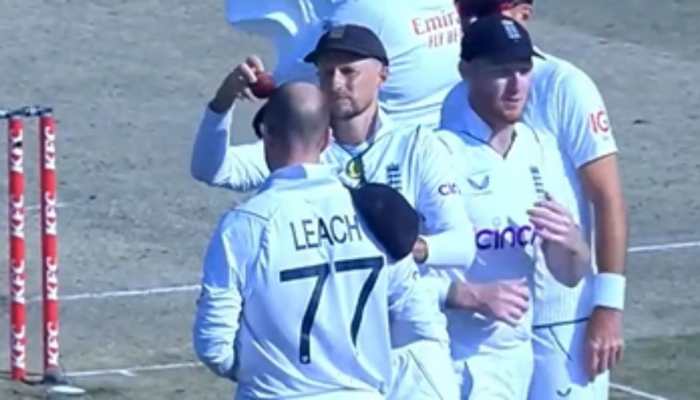 Watch: Root shines ball on Leach&#039;s head, hilarious video goes viral