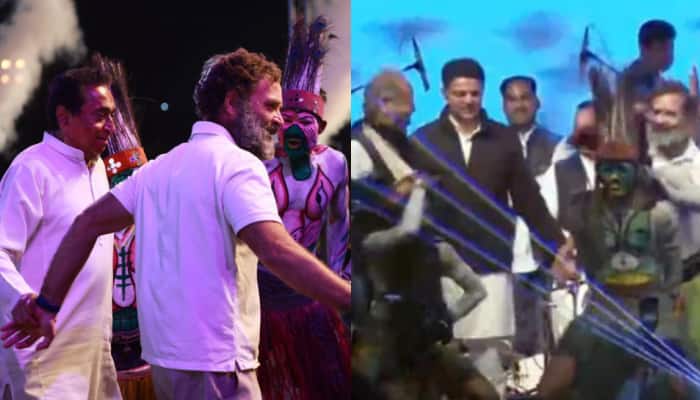 Rahul, Gehlot, Pilot dance together as Bharat Jodo Yatra enters Rajasthan