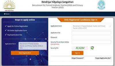 KVS Recruitment 2022: Application for over 13,400 PGT, TGT, other posts begins, direct link to apply here